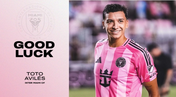 搜狐体育首页-迈阿密国际官方：阿维莱斯租借至蒙特利尔，租期至2026赛季结束